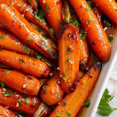 Brown Sugar Glazed Carrots