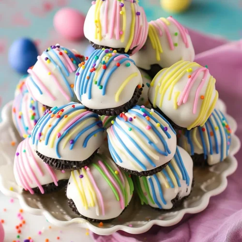 Spring Egg Oreo Cookie Balls