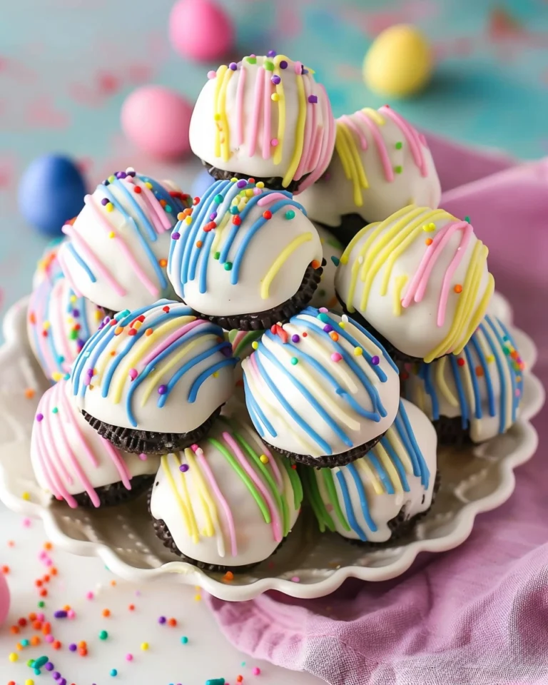 Spring Egg Oreo Cookie Balls