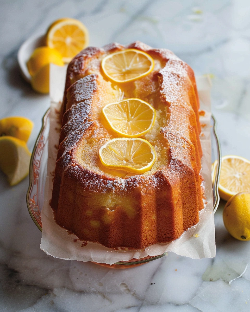 lemon curd pound cake