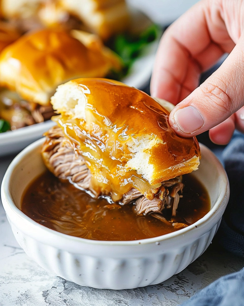 French Dip Sliders