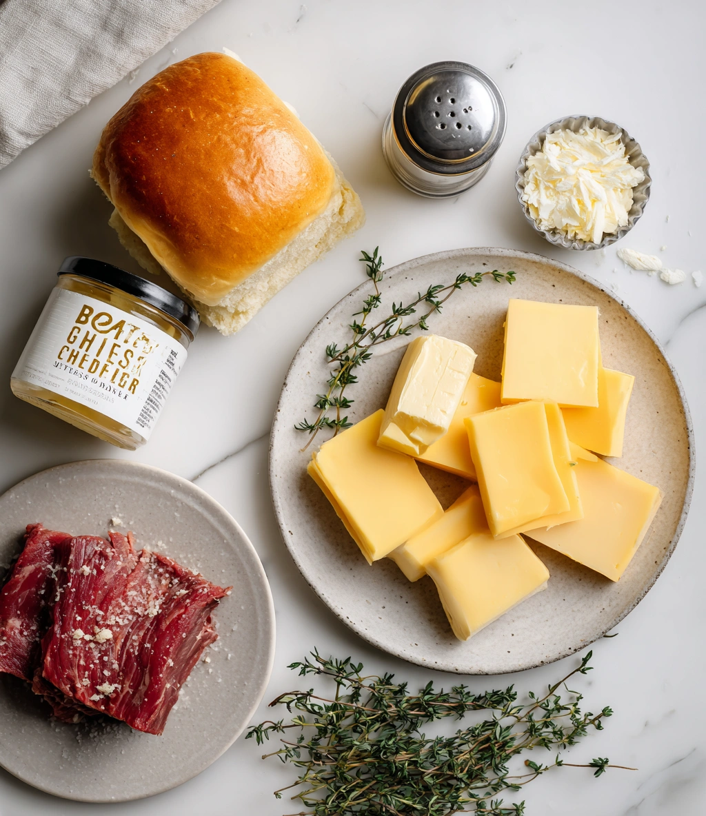 French Dip Sliders Ingredients