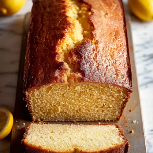 Lemon Sour Cream Pound Cake