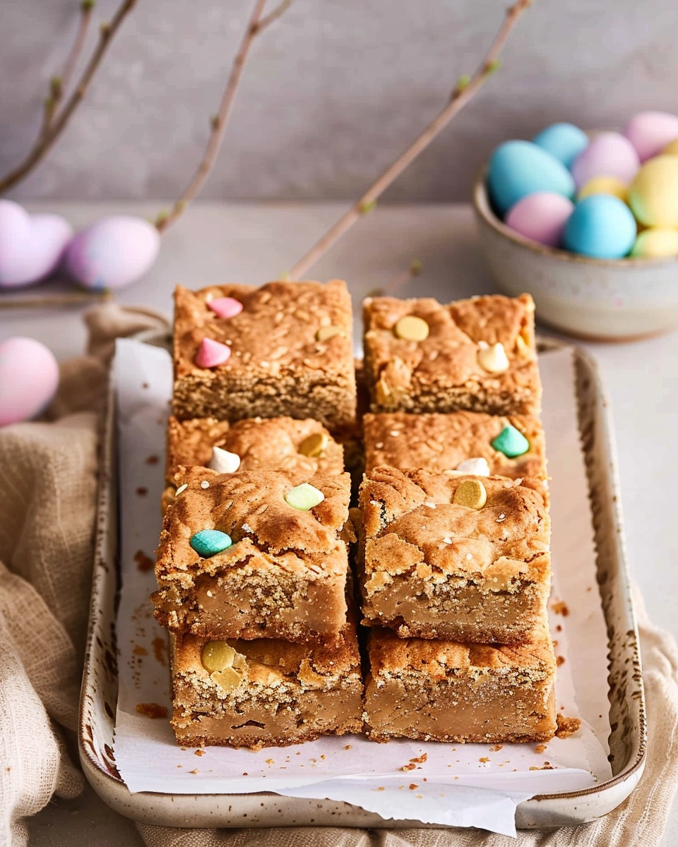 Spring Blondies