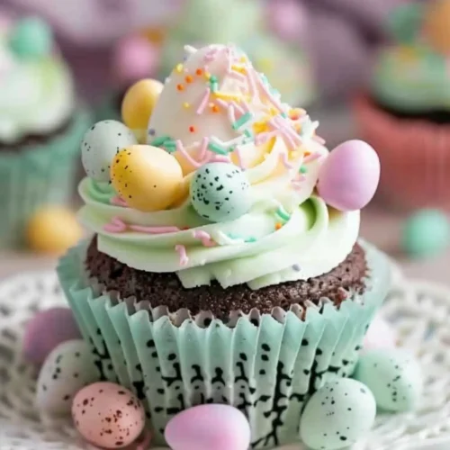 Speckled Egg Spring Cupcakes