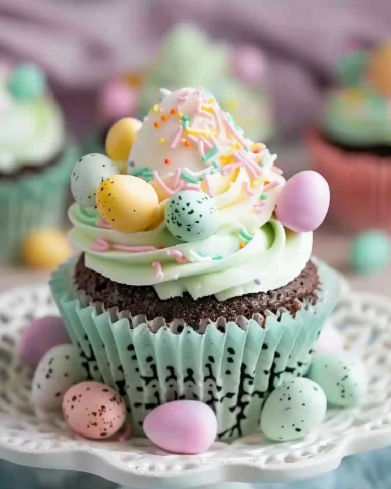 Speckled Egg Spring Cupcakes