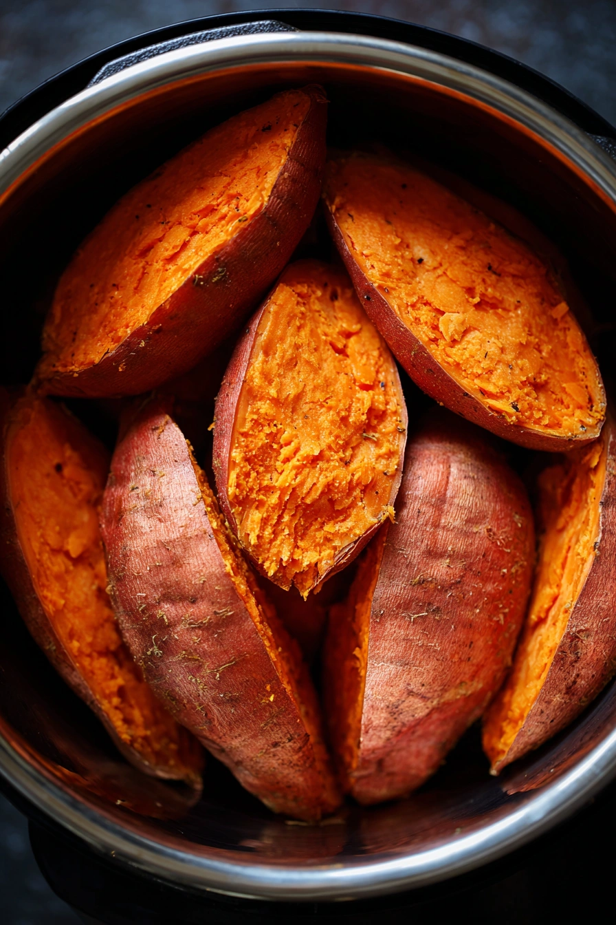 BBQ Chicken Stuffed Sweet Potatoes