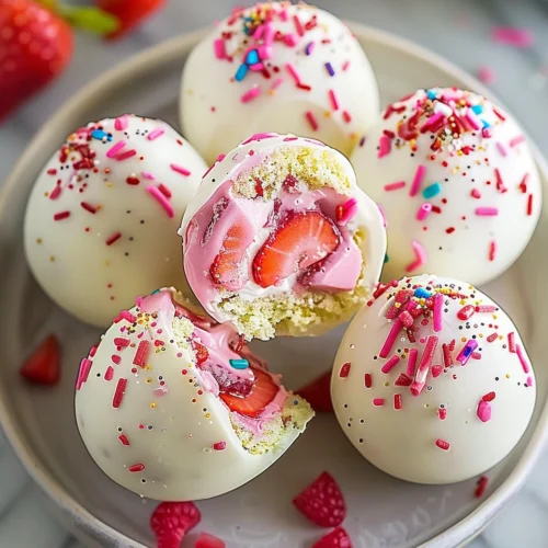 Strawberry Shortcake Spring Egg Bombs