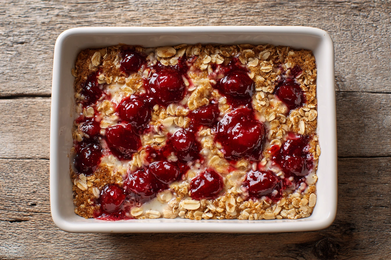 Pineapple Cherry Dump Cake