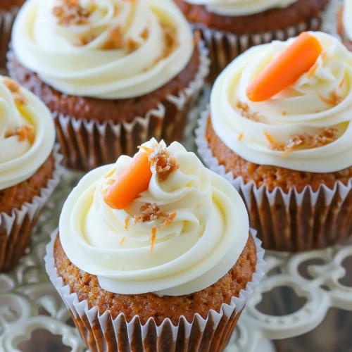 Carrot Cake Cupcakes