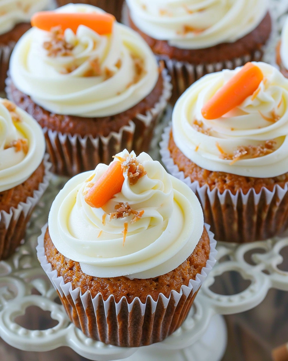 Carrot Cake Cupcakes