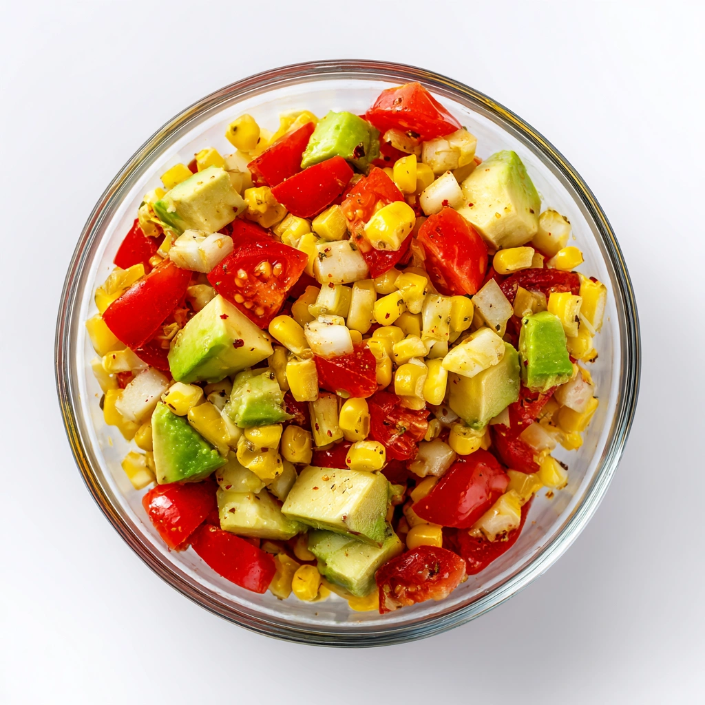 Corn Tomato Avocado Salad