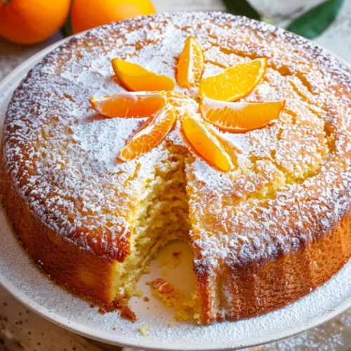 Moist Orange Cake Recipe With Whole Oranges