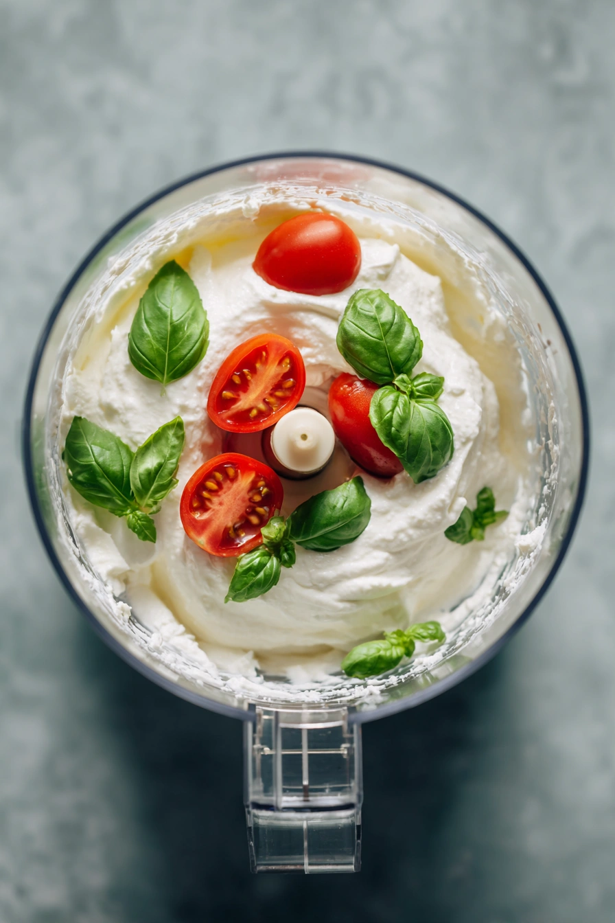Whipped Ricotta Toast with Marinated Tomatoes