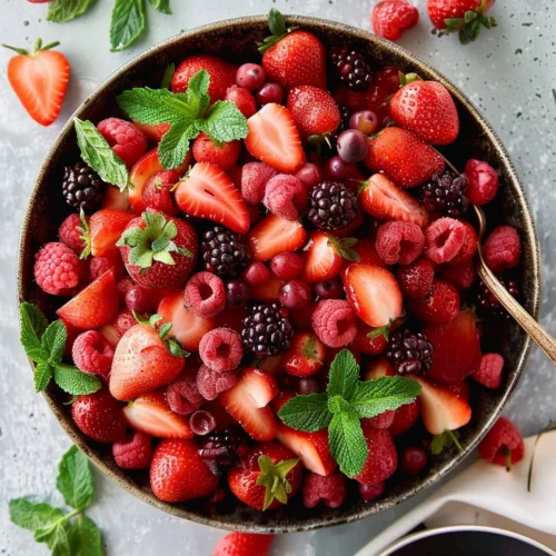 Red Fruit Salad