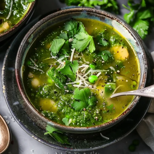 Super Green Vegetable Soup