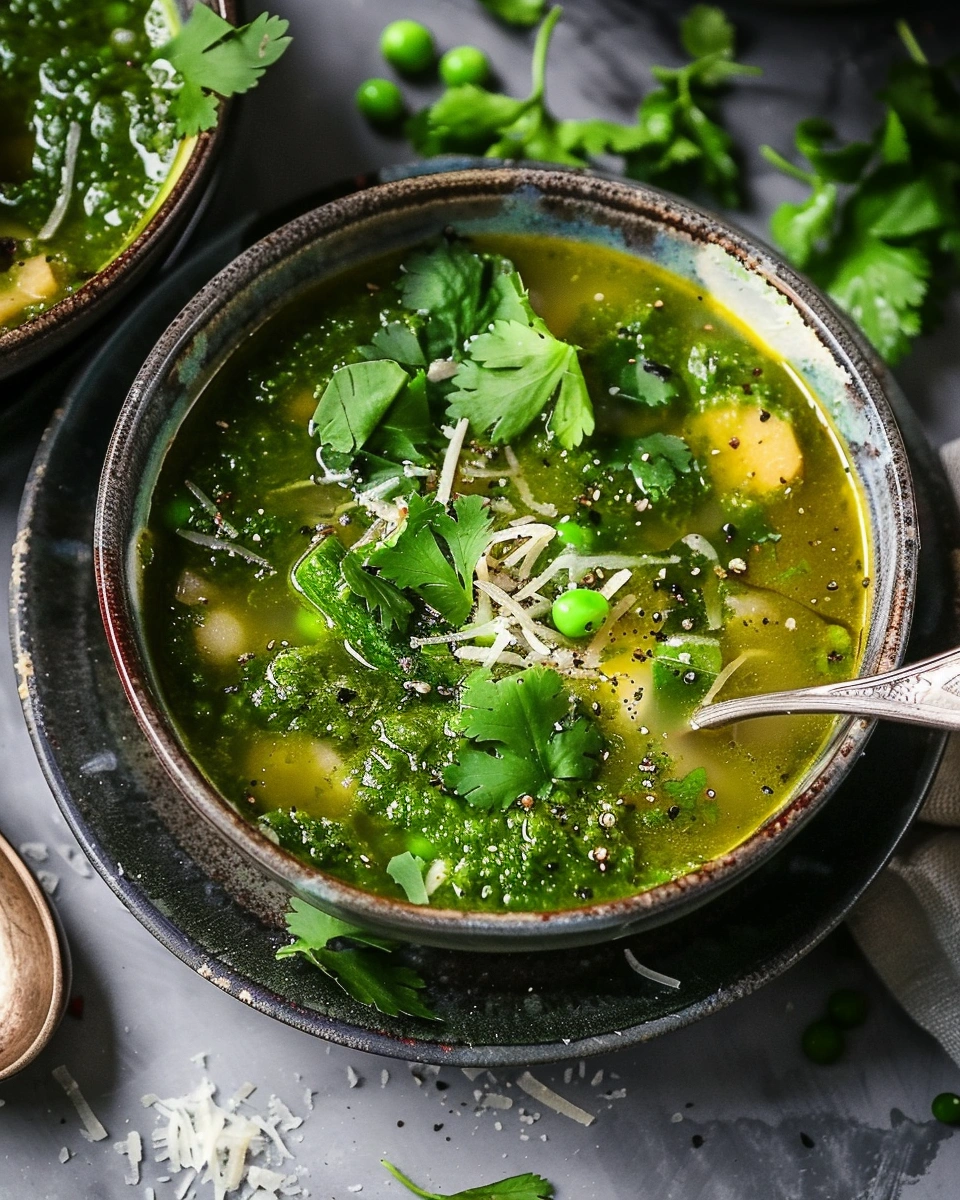 Super Green Vegetable Soup