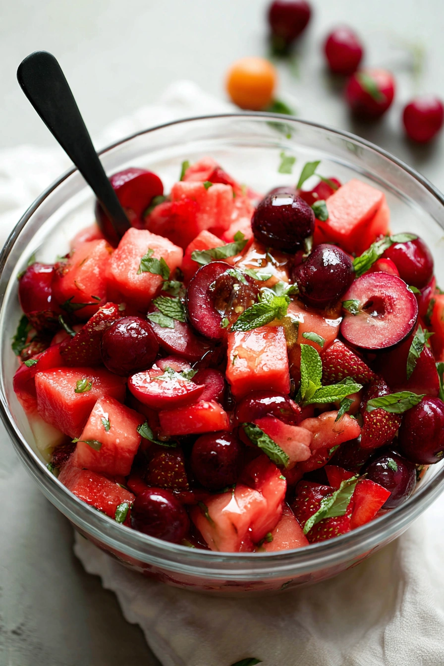 Red Fruit Salad