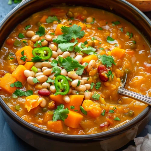 Butternut Squash Chili with White Beans