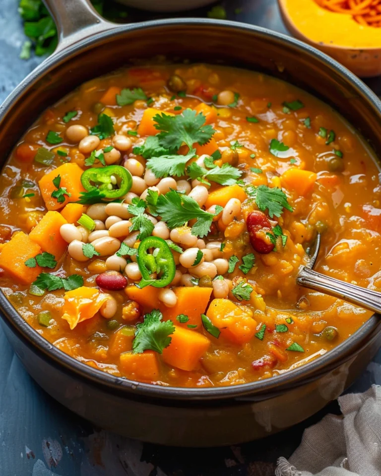 Butternut Squash Chili with White Beans