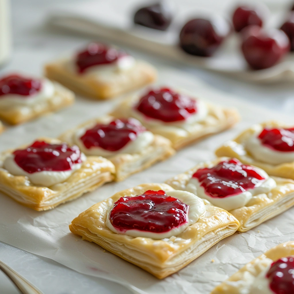 Cherry Cream Cheese Danish