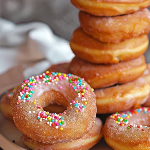 Air Fryer Vegan Donuts