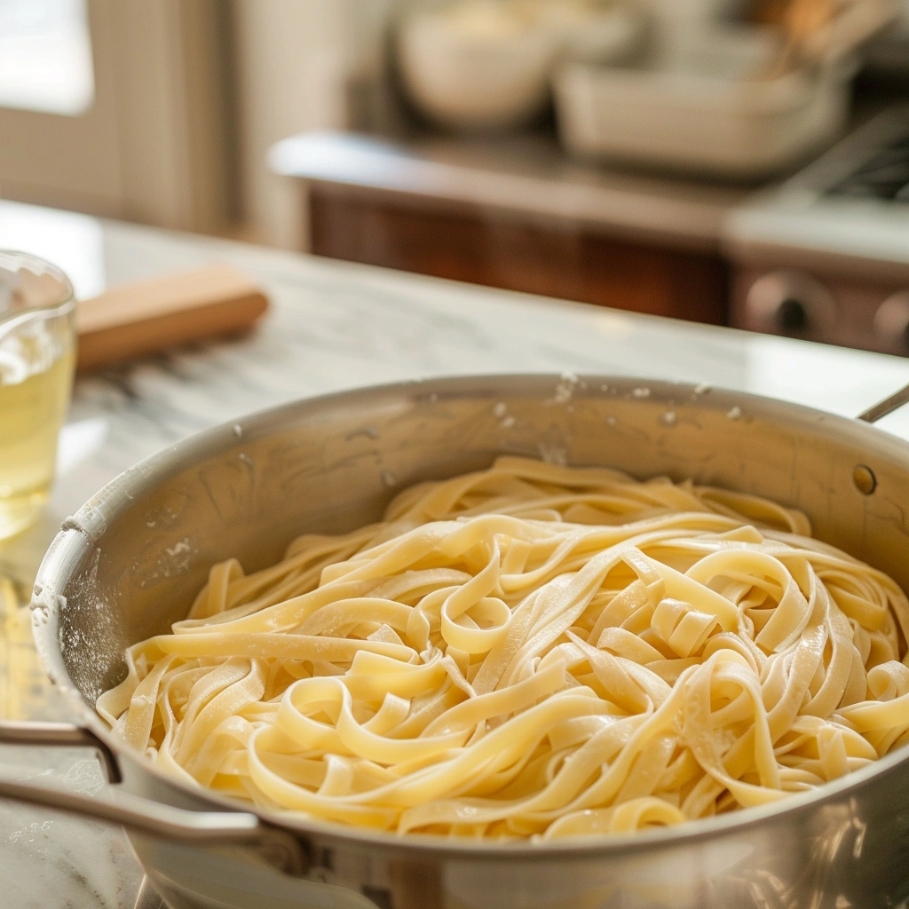 Spinach Fettuccine