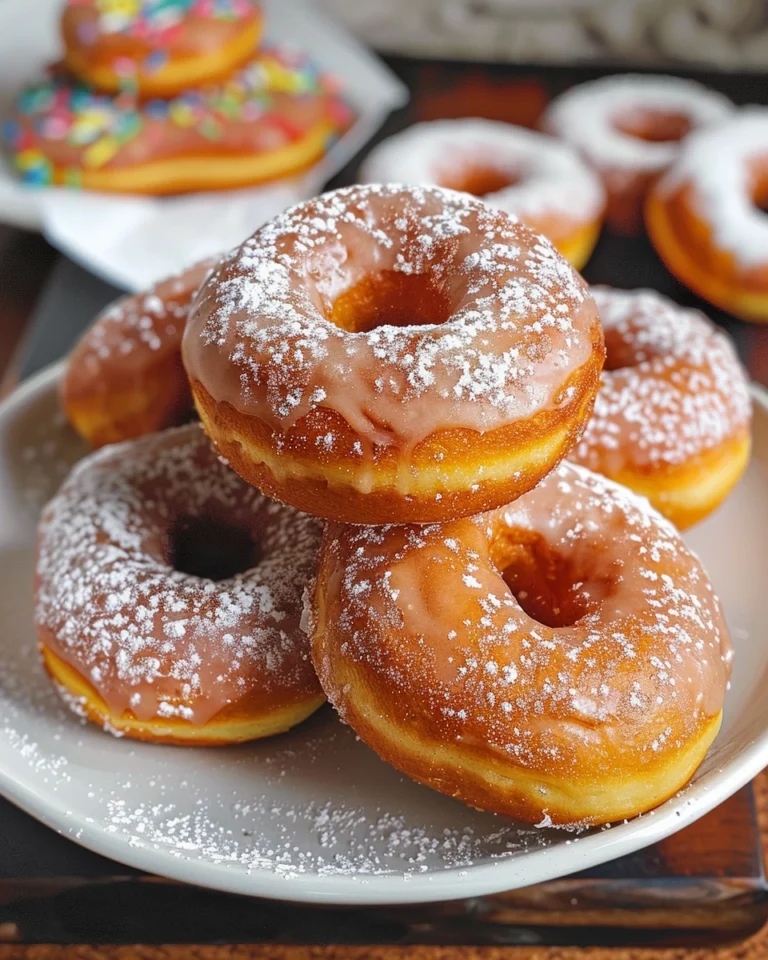 Air Fryer Vegan Donuts