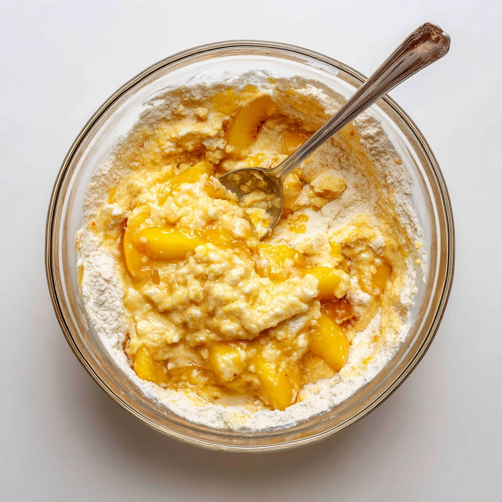 Vegan Peach Muffins