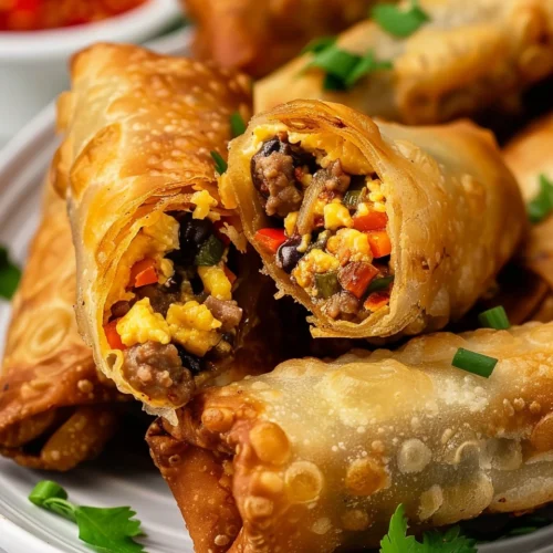 Air Fryer Chili’s Southwest Egg Rolls
