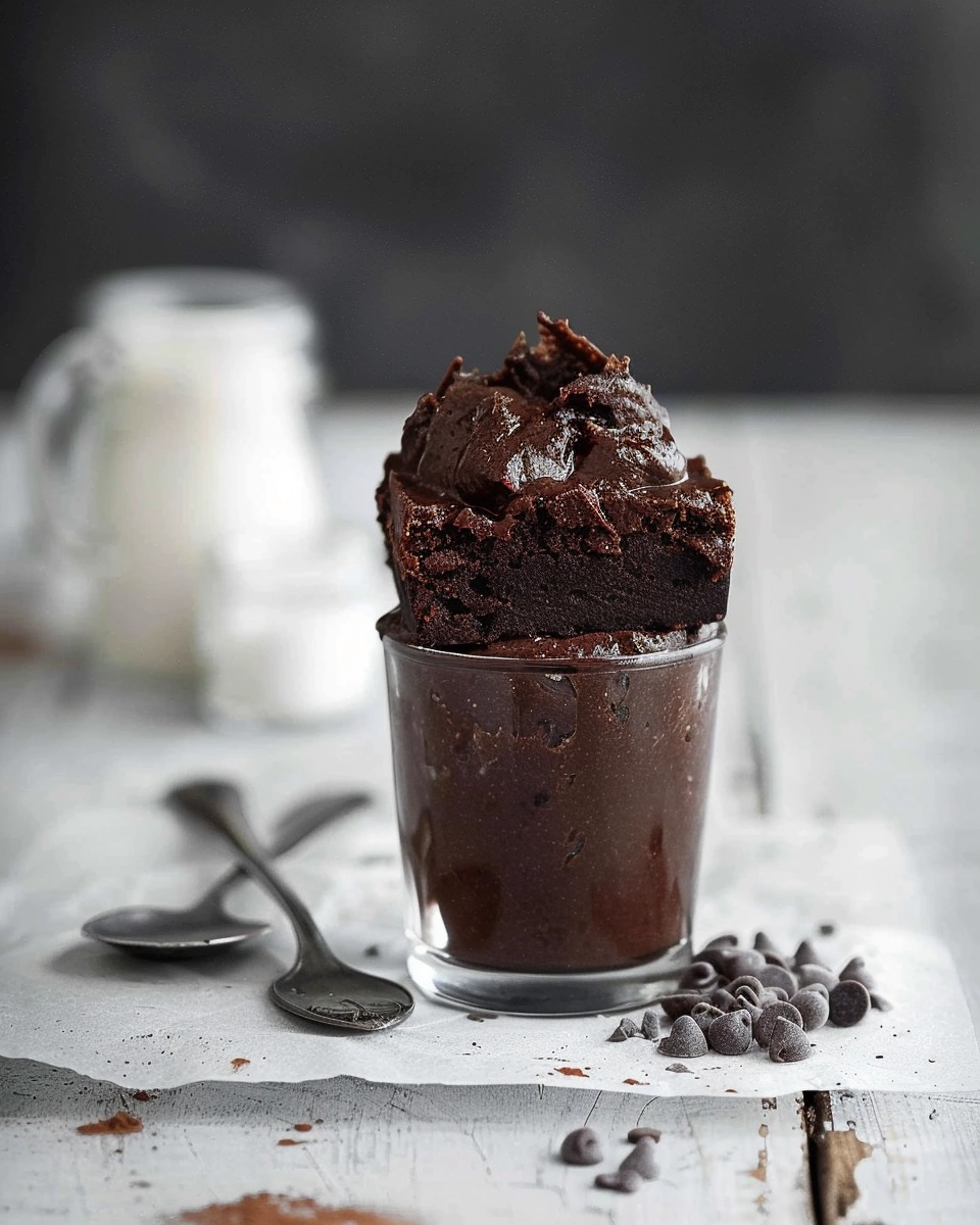 Edible Brownie Dough (with chickpeas!)