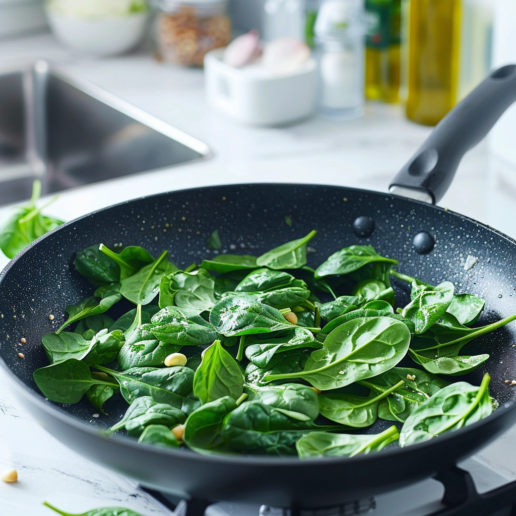 Spinach Fettuccine