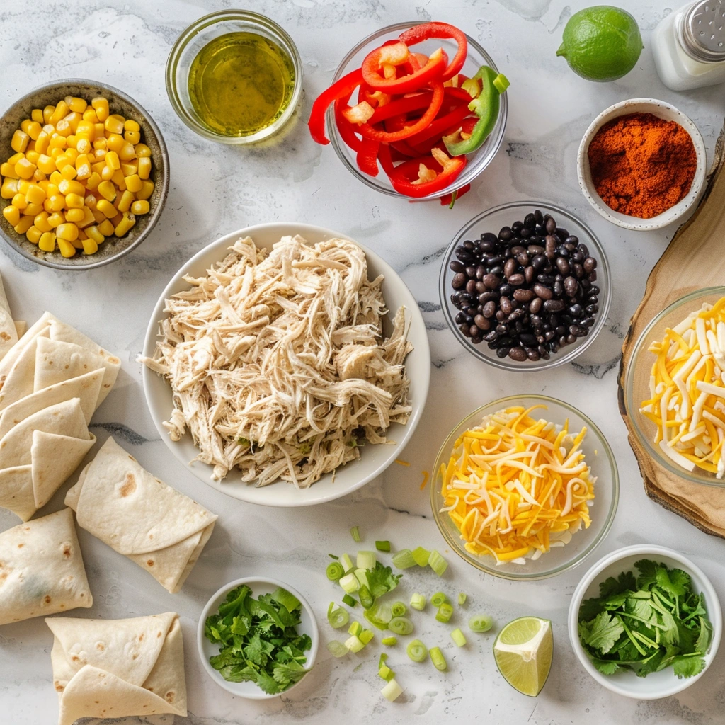 Air Fryer Chili’s Southwest Egg Rolls