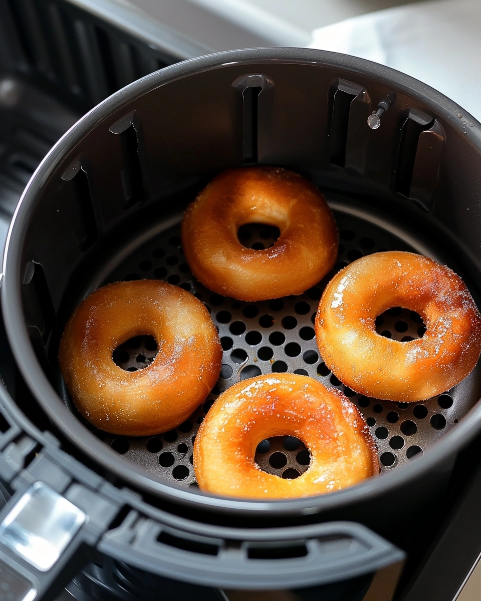 Air Fryer Vegan Donuts