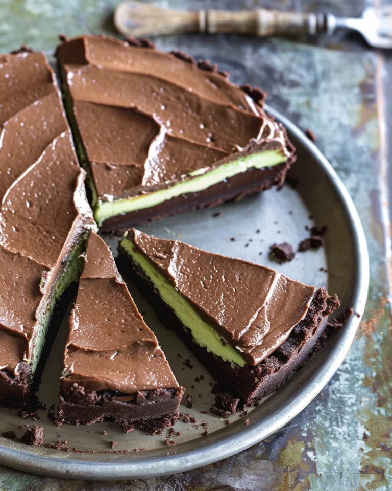 Chocolate Avocado Pie