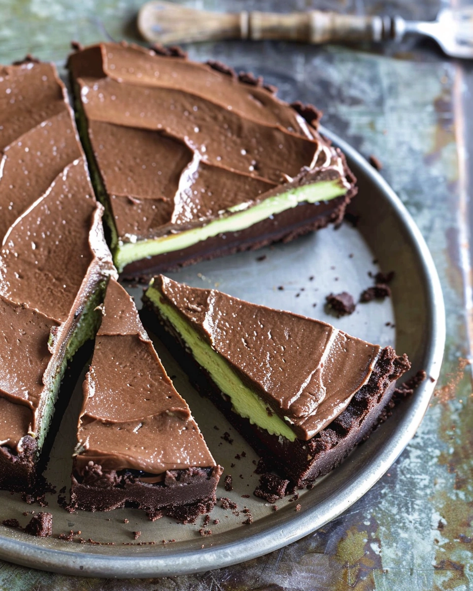 Chocolate Avocado Pie