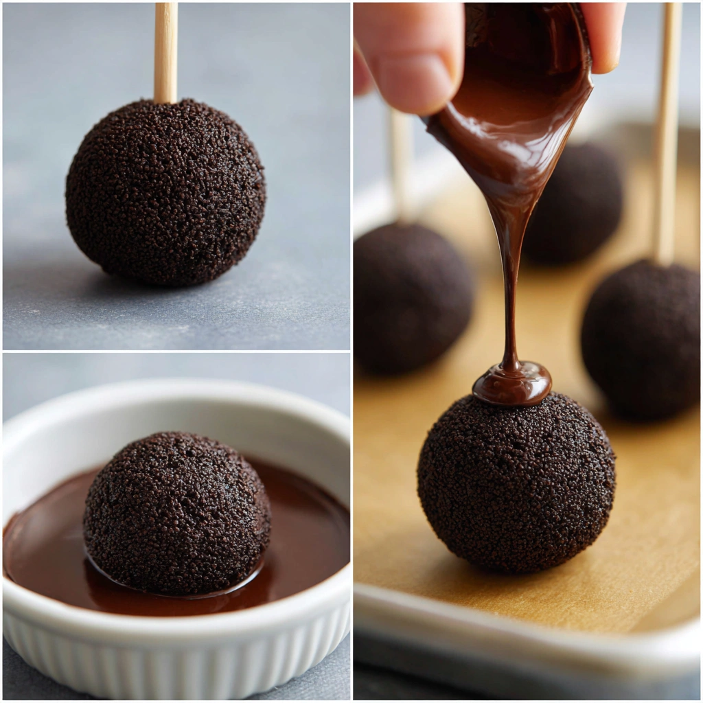 No-Bake Oreo Pops
