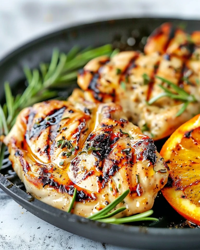 Juicy Orange Dijon Grilled Chicken for Delicious Summer Nights