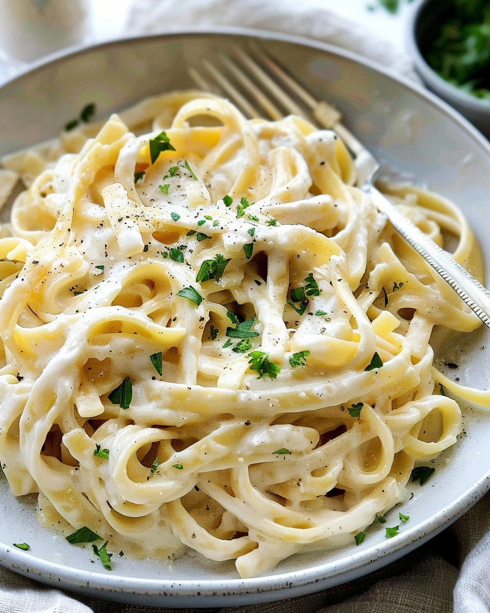 Oat Milk Alfredo Pasta Recipe