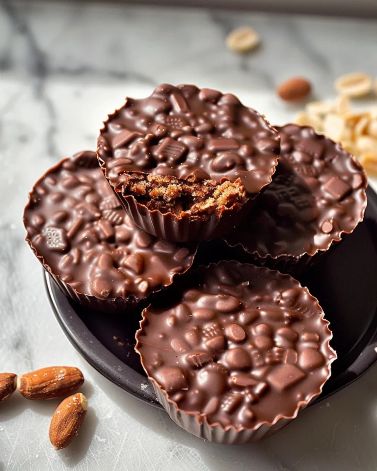 Chocolate Peanut Butter Crunch Cups