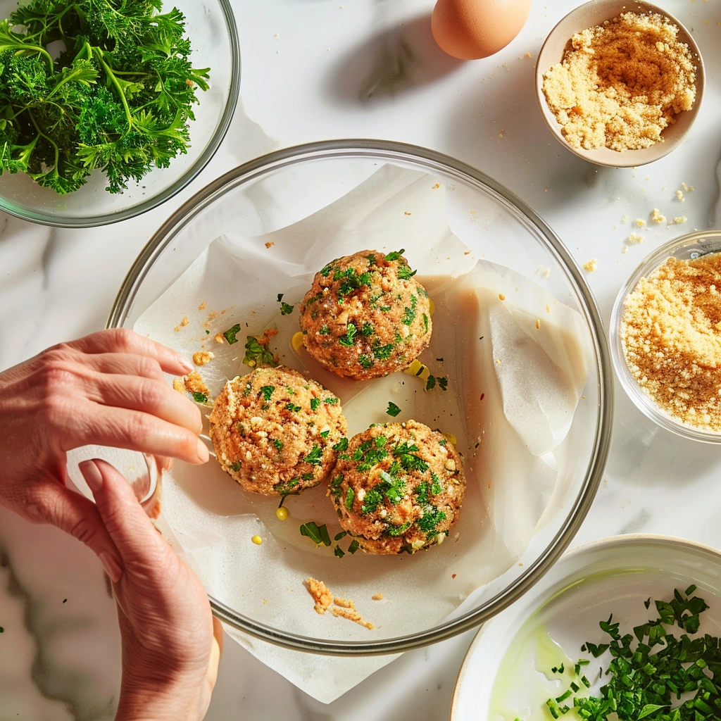 Baked Salmon Burgers