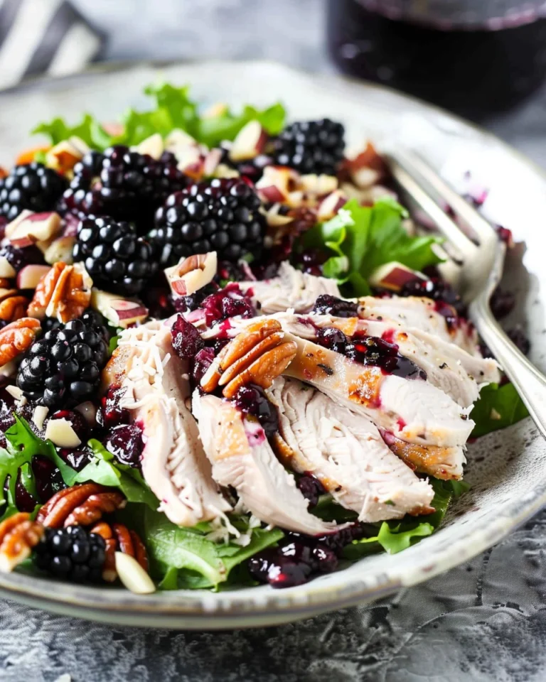 Blackberry Chicken Salad