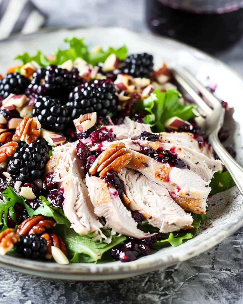 Blackberry Chicken Salad