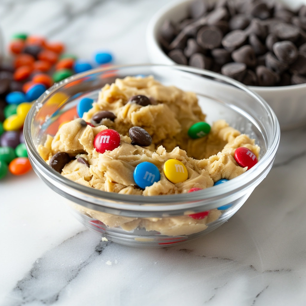 M&M Chocolate Chip Cookies