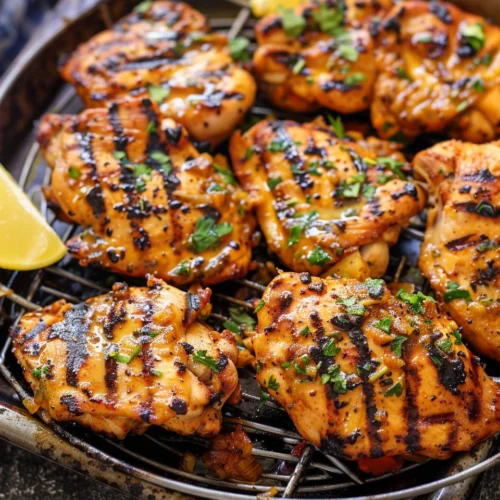 Grilled boneless chicken thighs marinade