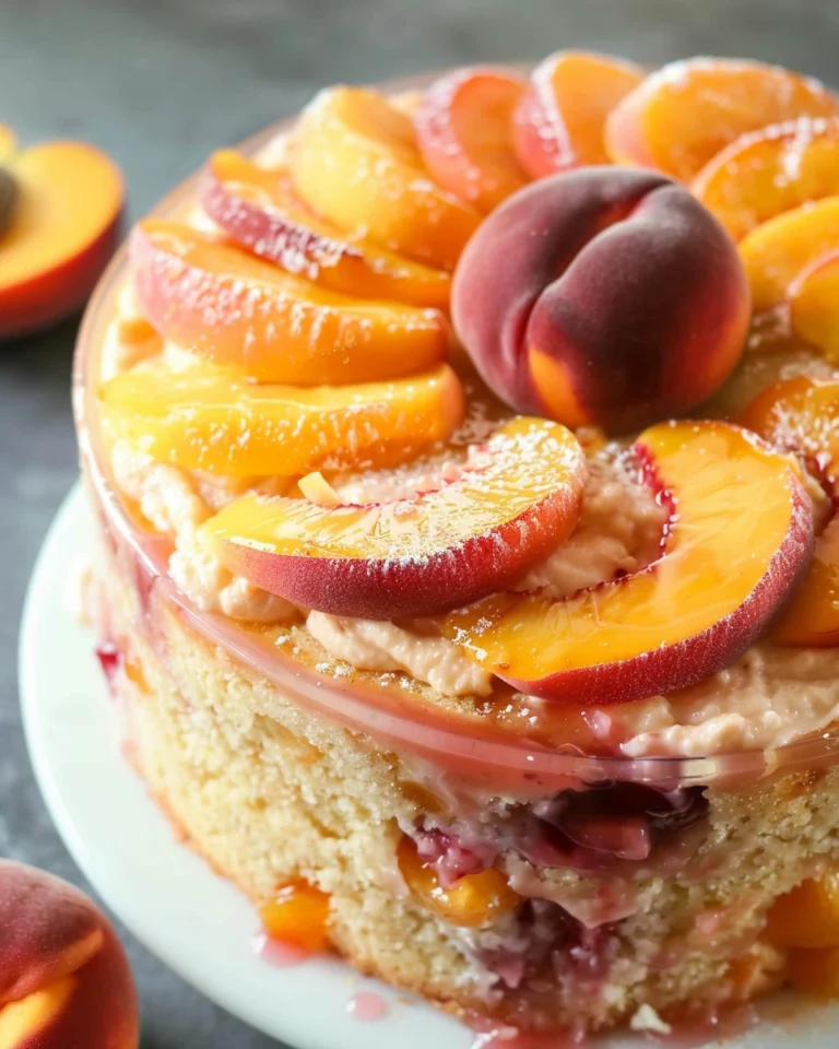 Sautéed Peach Cake or Tart Filling