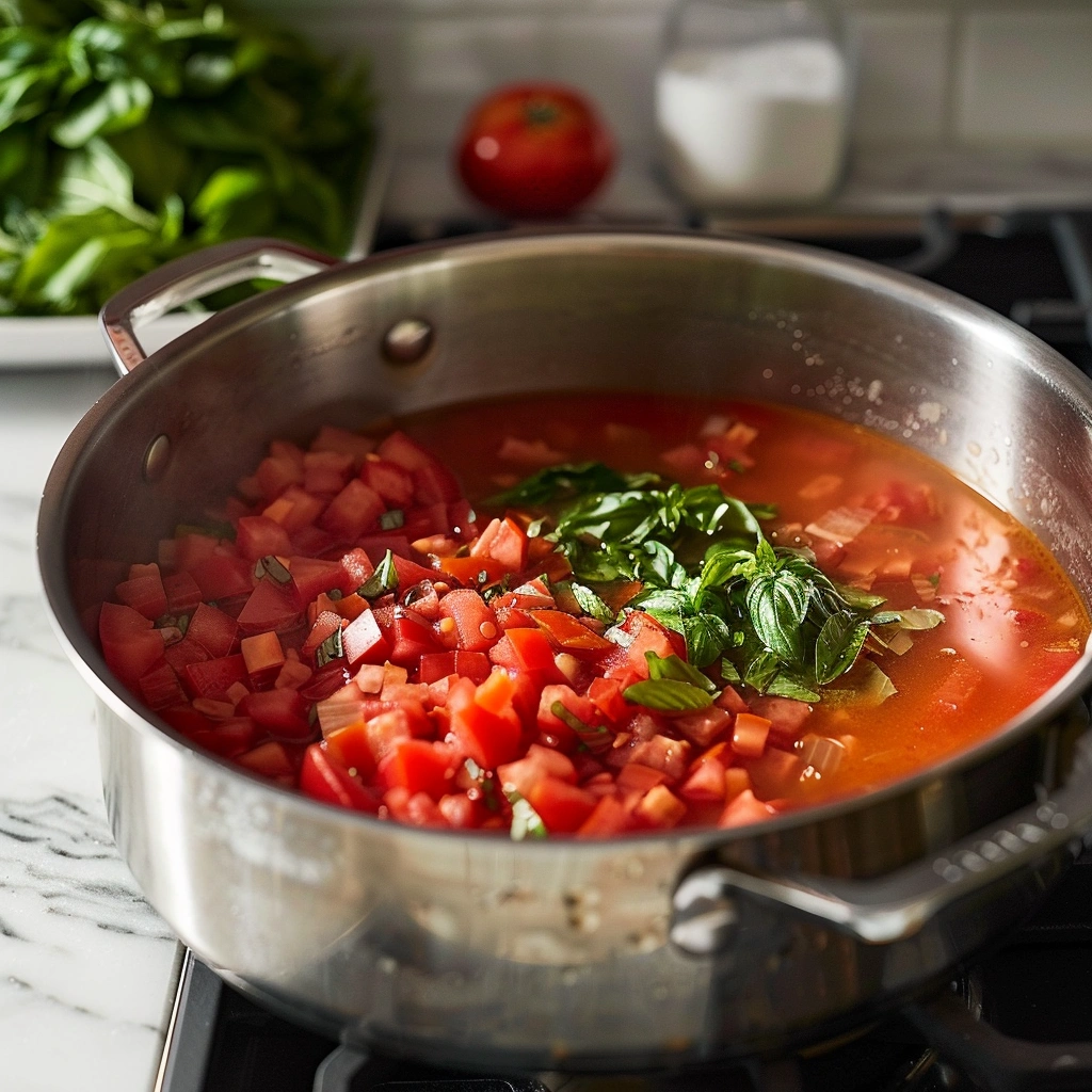 Creamy Tortellini Minestrone Soup