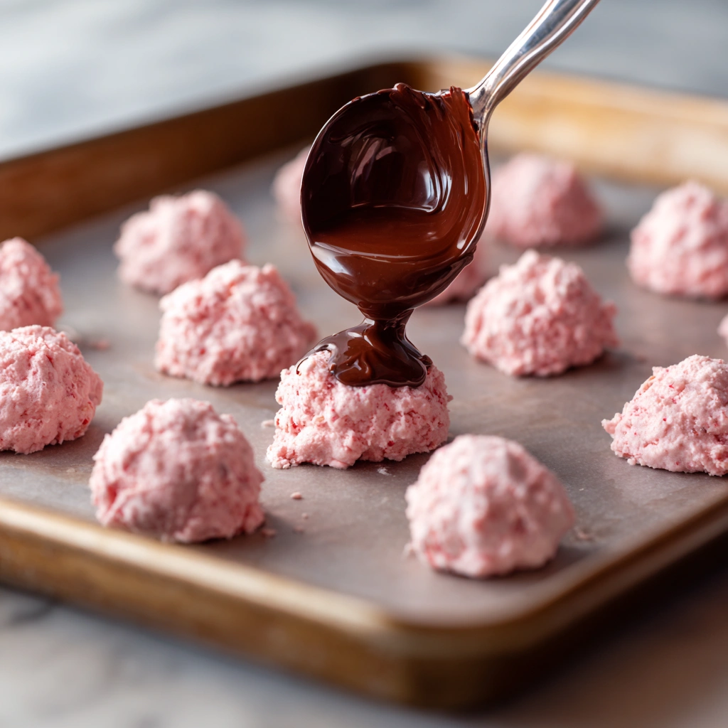Chocolate Strawberry Yogurt Clusters