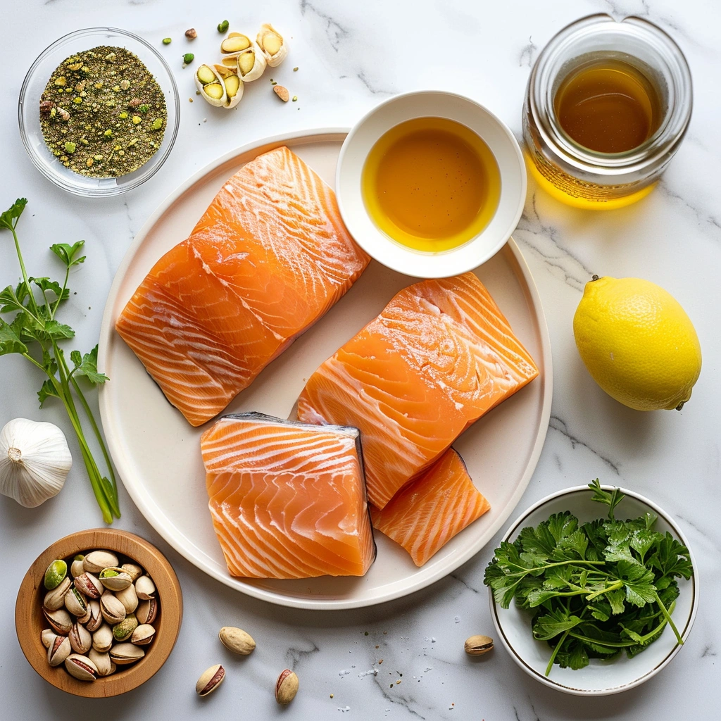 Maple Pistachio Salmon
