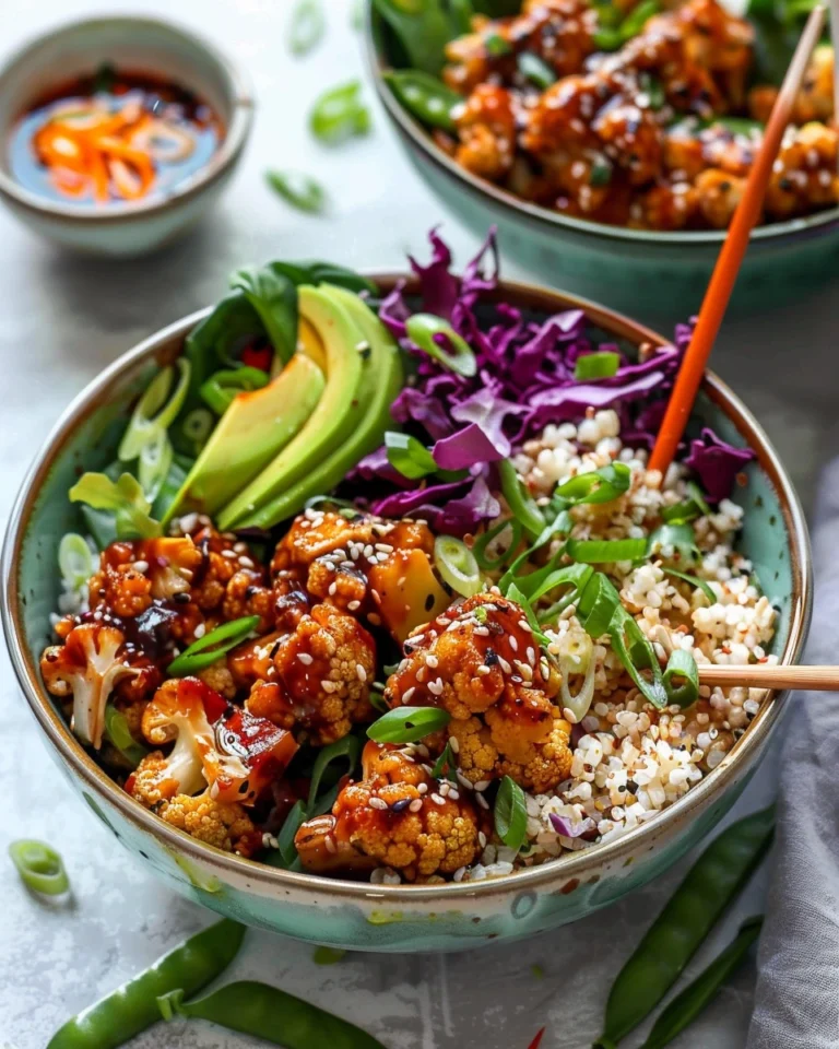 Teriyaki Cauliflower Power Bowls